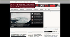 Desktop Screenshot of anthrojournal.com